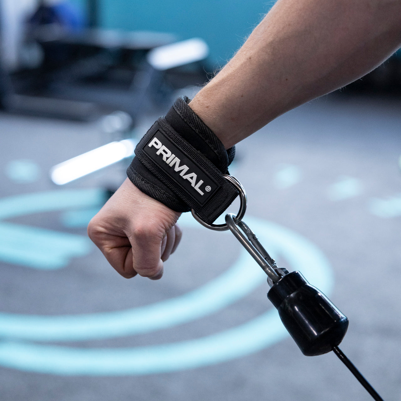 Cable wrist cuffs online gym