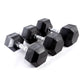 Primal Pro Series Rubber Hex Dumbbell (Pairs)- PRE WORKED