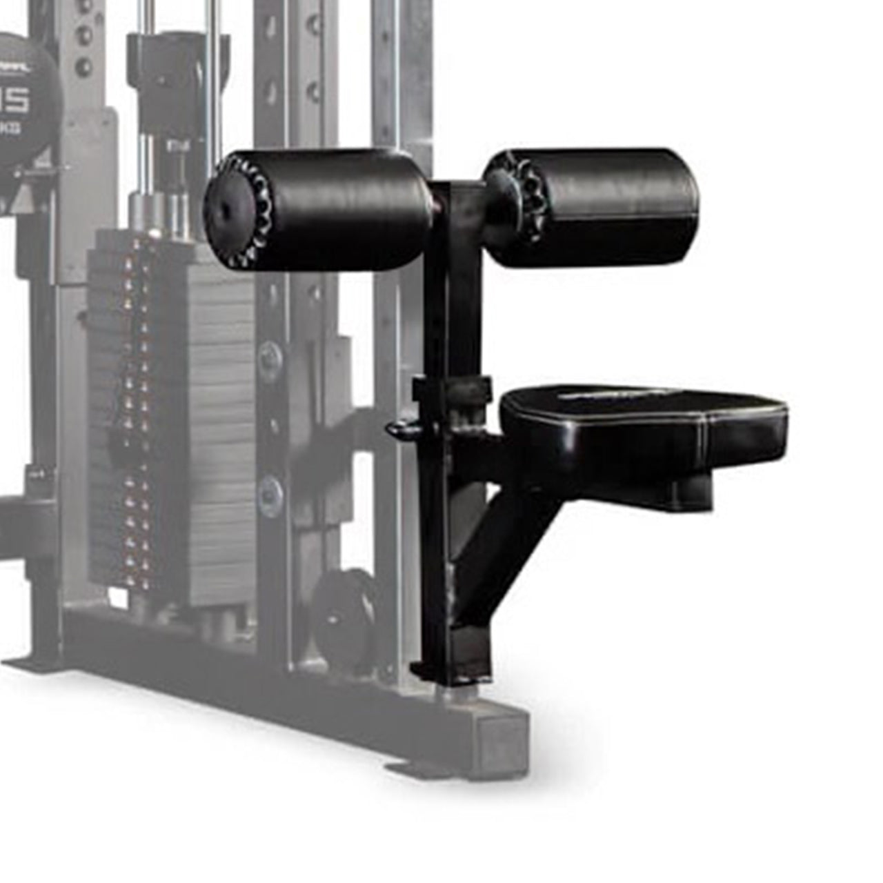 Lat Pulldown seated attachment attached to rack