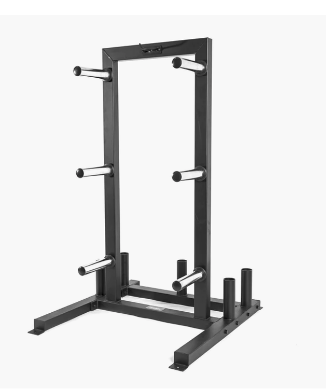 Stealth Commercial Fitness Olympic Disc & Barbell Rack Matte Nero ...