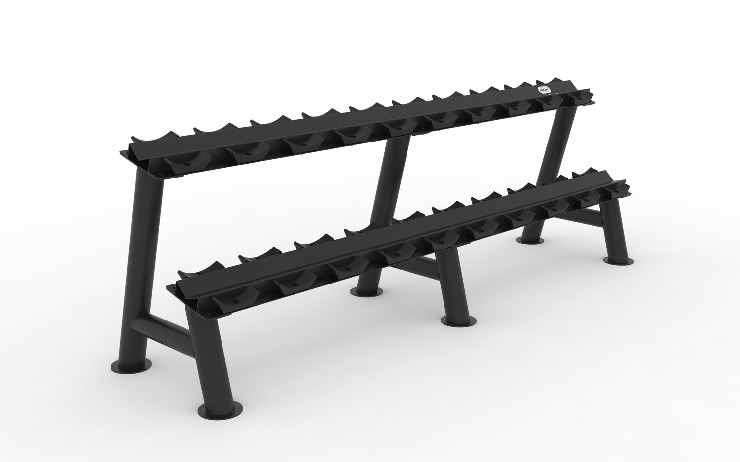 Primal Performance Series 10 Pair Dumbbell Rack (with Saddles)