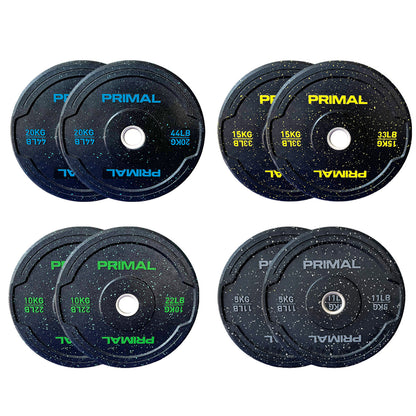 Primal Performance Series V2 Hi-Temp Bumper Plates (Sets)