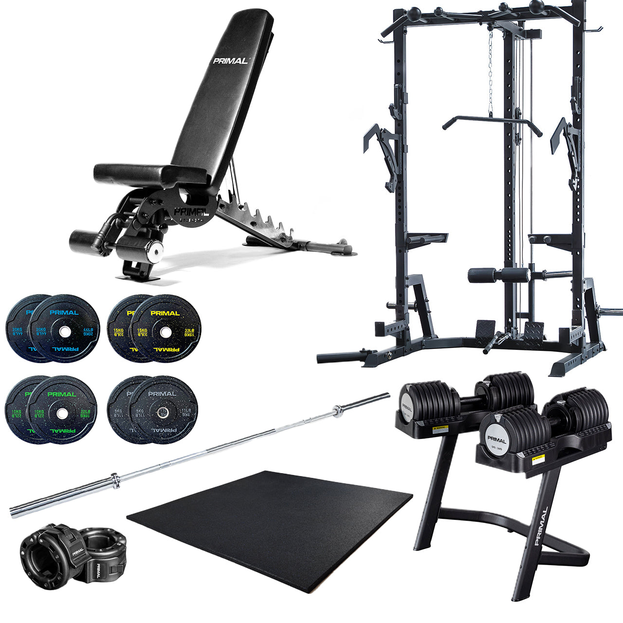 Primal Personal Series Ultimate Half Rack Premium Bundle