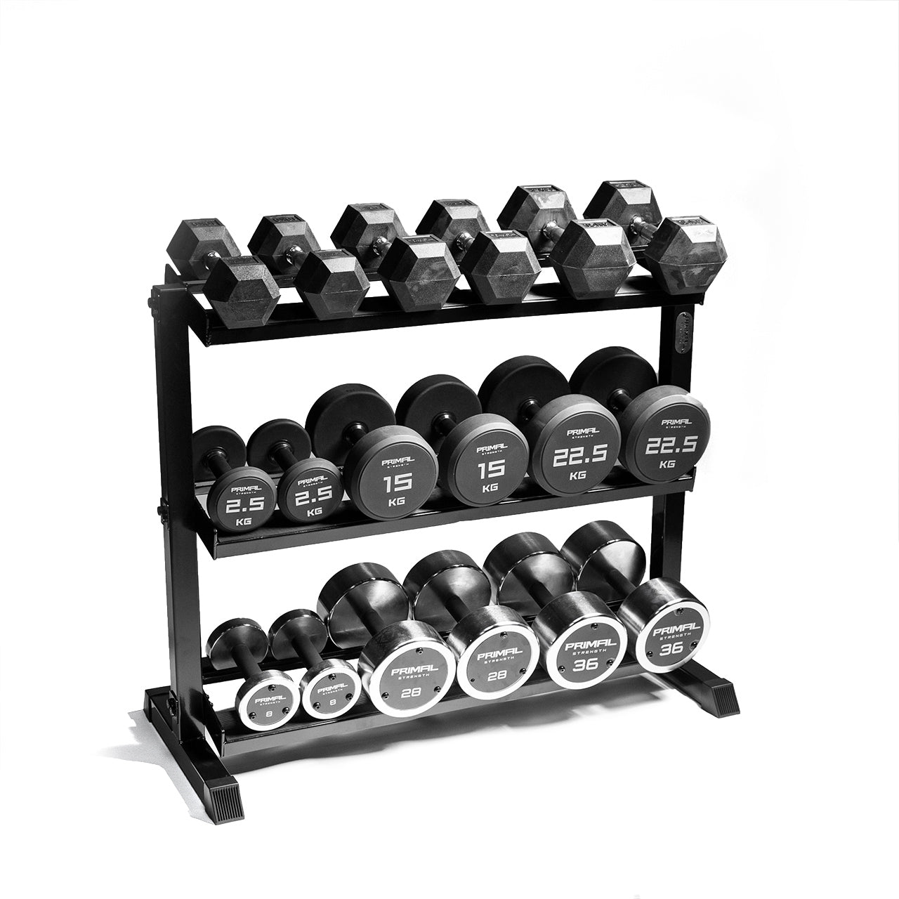 Primal strength 2024 dumbbell rack