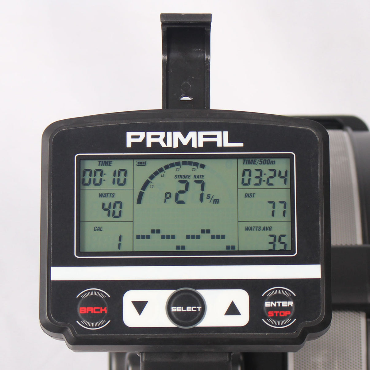 HIIT Indoor Gym Rowing Machine - Primal Strength