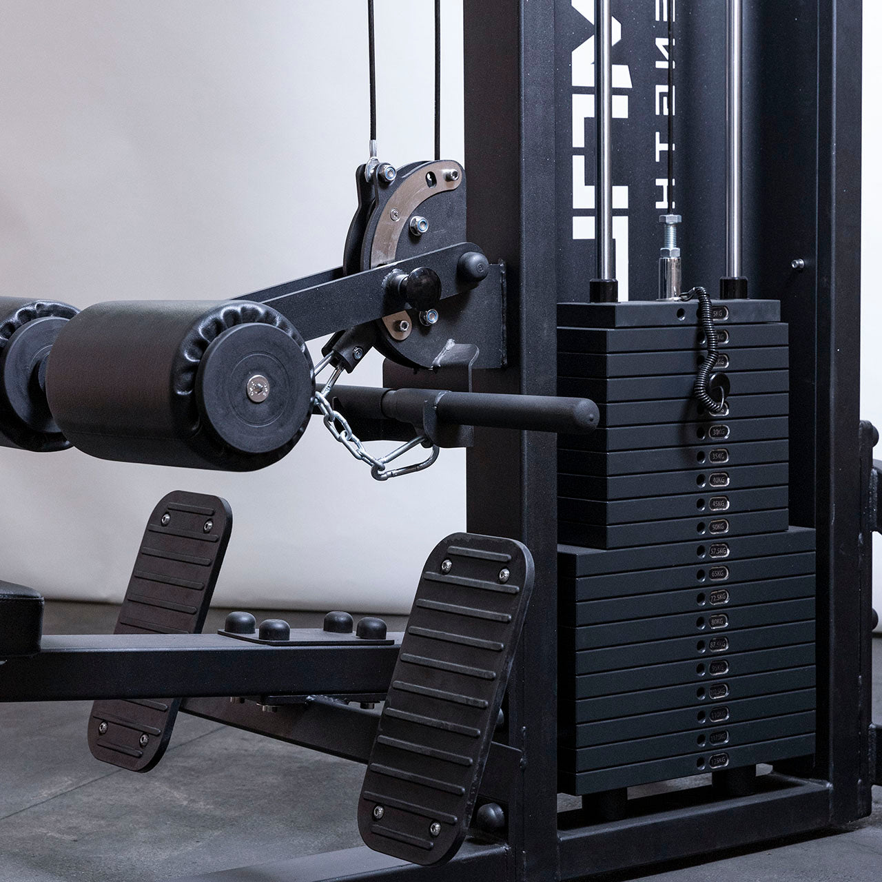 Lat pulldown machine with weights sale