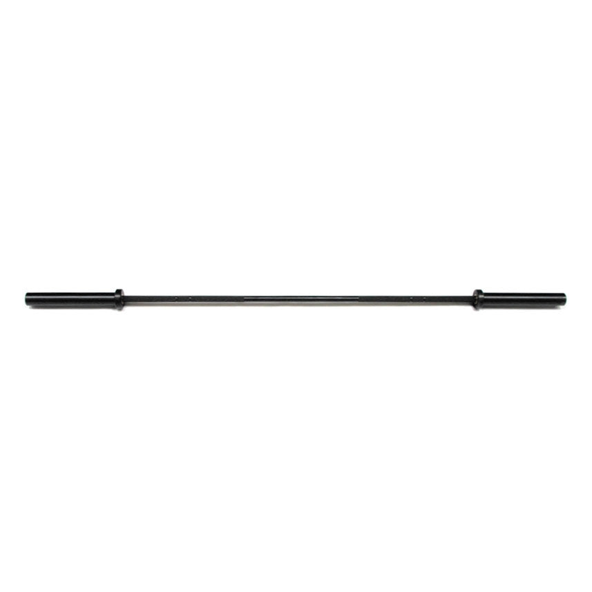 a full black olympic barbell