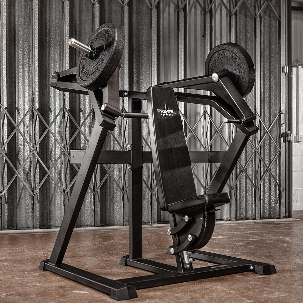 Hammer strength plate discount loaded shoulder press