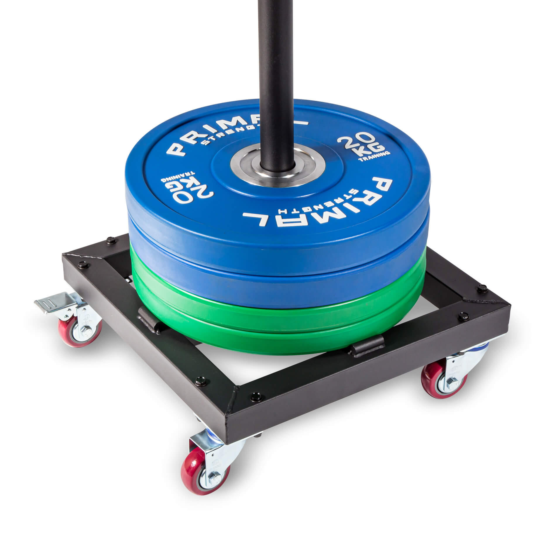 Bumper plate best sale stacker trolley